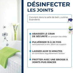 Anti-moisissures Starwax pour joints de salle de bain - 500ml