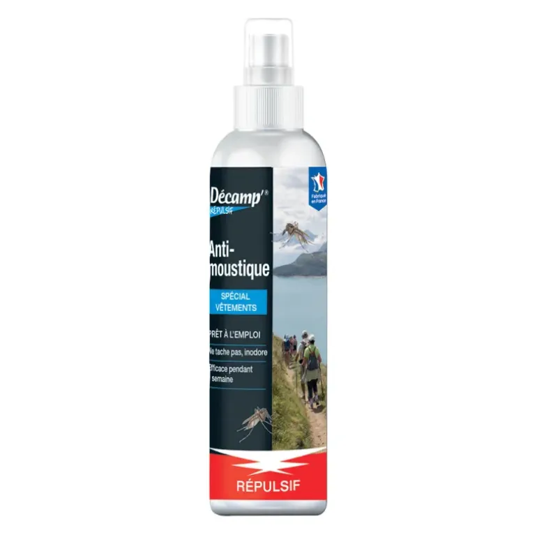 Anti-moustiques spécial vêtements pulvérisateur 7 jours 125ml