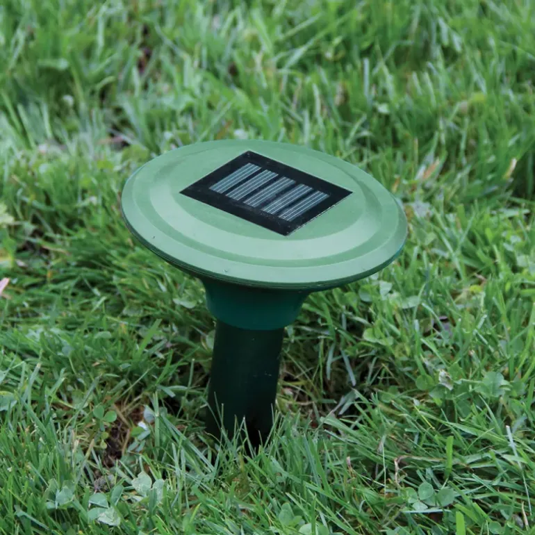 Anti-taupe solaire à ultra-sons à l'unité