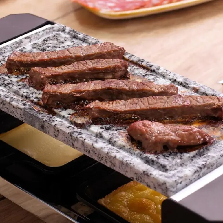 Appareil à raclette-plancha interconnectable