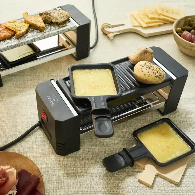 Appareil à raclette-plancha interconnectable