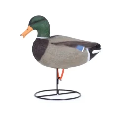 Appelant colvert mâle cou droit sur pied en acier