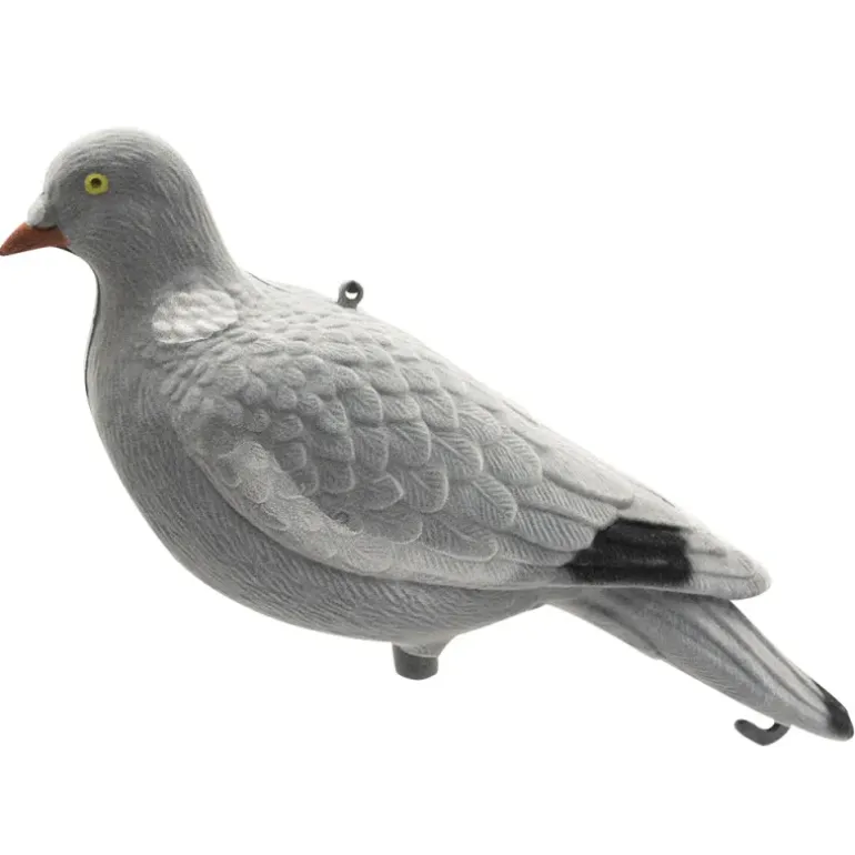 Appelant pigeon floqué, forme pleine