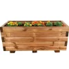 Bac à fleurs rectangulaire bois autoclave 80x40xH33cm Bois autoclave