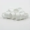 Bagues à clip éco Ø25mm par 50 pièces blanc