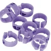 Bagues Spécial Pigeon Marquage Laser Indélébile numérotées 1-25 Violet