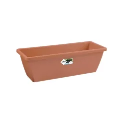 Balconnière Elho® 70x16cm en terre cuite - Jardinière en plastique résistante