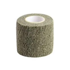 Bande auto-agrippante kaki 5 cm x 4,5 m – Réutilisable