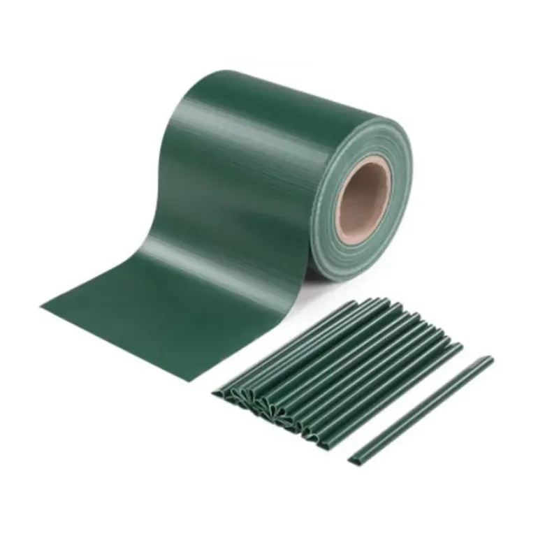 Bande de séparation occultante en PVC 19x20 cm - 450 g/m²
