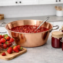 Bassine à Confiture Ø26 cm Cuivre