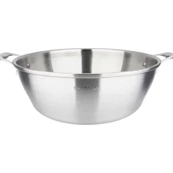 Bassine Acier Inoxydable Ø38cm Confitures Tous Feux Parois Évasées