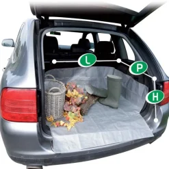 Bâche de coffre avec bandes auto-agrippantes 3 tailles dispos