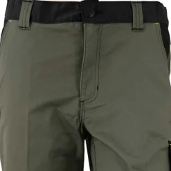 Bermuda de travail homme ULYSSE coton polyester kaki gris 38 à 50