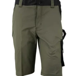 Bermuda de travail homme ULYSSE coton polyester kaki gris 38 à 50