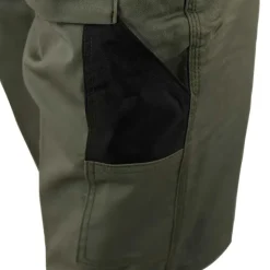 Bermuda de travail homme ULYSSE coton polyester kaki gris 38 à 50