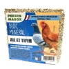 Bloc minéral ail et thym pour volailles et pigeons Perrin Madox 950g