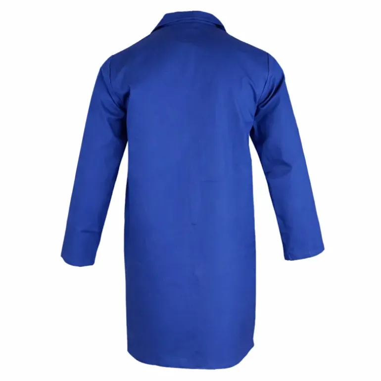 Blouse Homme Manches Longues Limeur LMA® en Coton Bleu - 240 g/m²