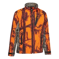 Blouson enfant Softshell Ghostcamo 3 poches polyester 6 à 16 ans