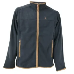 Blouson polaire Scotland 4 poches polyuréthane marine S à 4XL