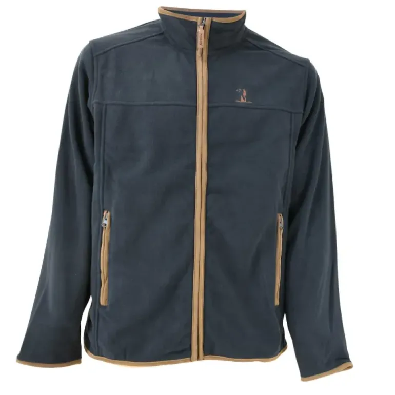 Blouson polaire Scotland 4 poches polyuréthane marine S à 4XL