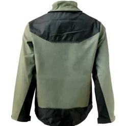 Blouson Softshell River polaire polyester kaki noir M à 3XL