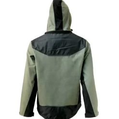Blouson Softshell River polaire polyester kaki noir M à 3XL