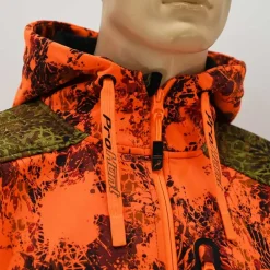 Blouson Verney Carron zip Wolf vipercam 3 couches blaze M à 3XL