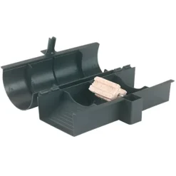 Boite à appâts rats PVC verrouillage avec clé