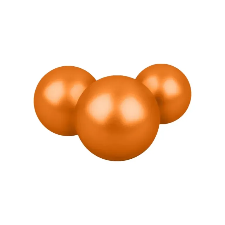 Boite de 500 billes paintball gélatine bio PAB50 orange cal 50