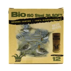 Boite de 25 cartouches Bio Steel bourre biodégradable 12/70 29g
