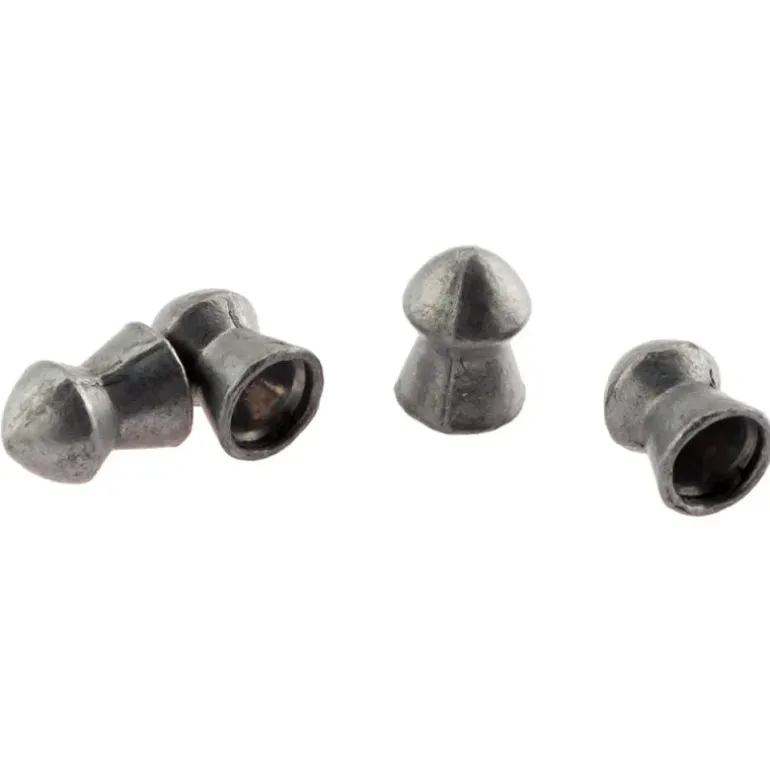 Boite de 250 plombs Pro Magnum tête pointue corps lisse cal 4,5mm