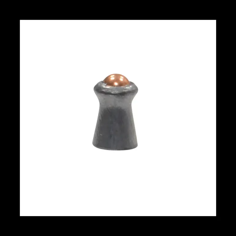 Boite de 150 plombs Rocket tête bille acier cuivré cal 4.5mm