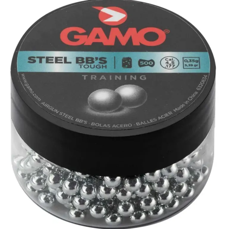 Boite de 500 plombs Steel BB's arme à poing billes rondes 4,5mm