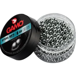 Boite de 500 plombs Steel BB's arme à poing billes rondes 4,5mm