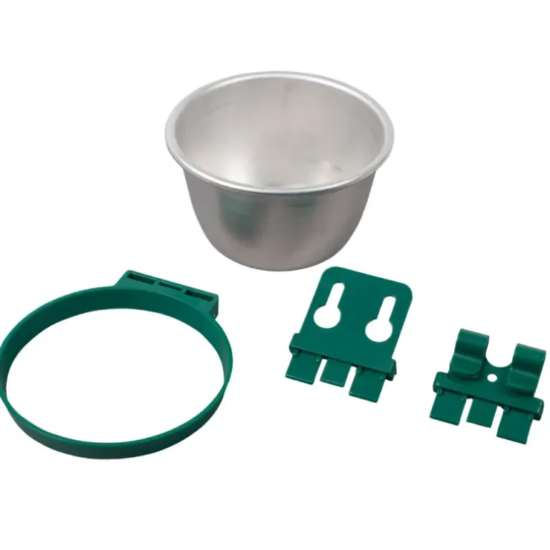 Bol aluminium mangeoire - abreuvoir multi animaux ø10cm