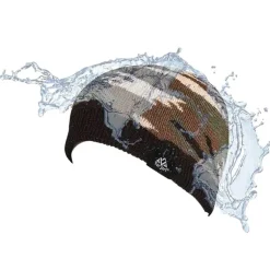 Bonnet Rainshell camo marron Verjari – étanche et respirant