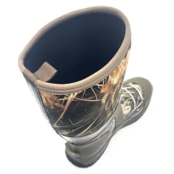 Bottes camo roseaux caoutchouc doublure jersey 5mm
