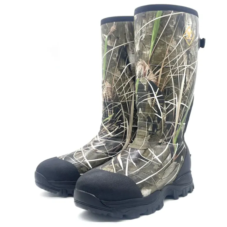 Bottes camo roseaux soufflet caoutchouc Thinsulate 800g EVA