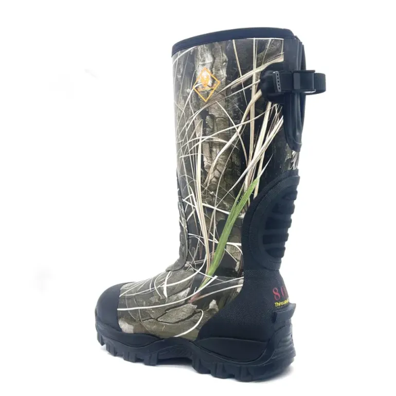 Bottes camo roseaux soufflet caoutchouc Thinsulate 800g EVA