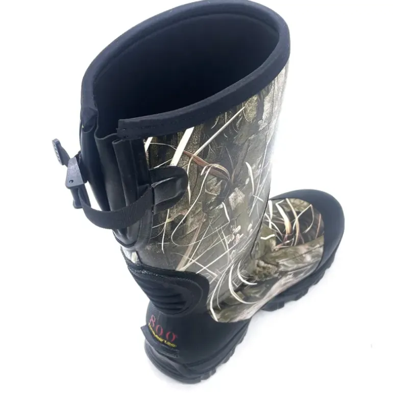 Bottes camo roseaux soufflet caoutchouc Thinsulate 800g EVA