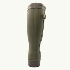 Bottes de chasse Alaska soufflet Zip caoutchouc kaki 39 à 47