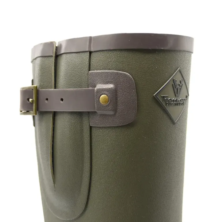 Bottes de chasse Colorado caoutchouc kaki marron 39 à 47