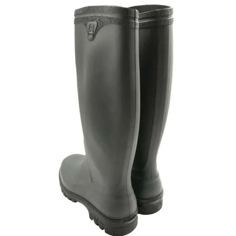 Bottes de Chasse Cyclone antidérapantes PVC Kaki 40 à 46
