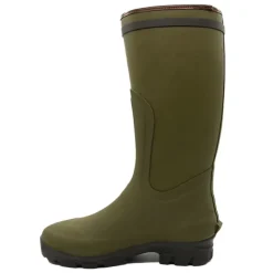 Bottes de chasse Dakota caoutchouc kaki 39 à 47