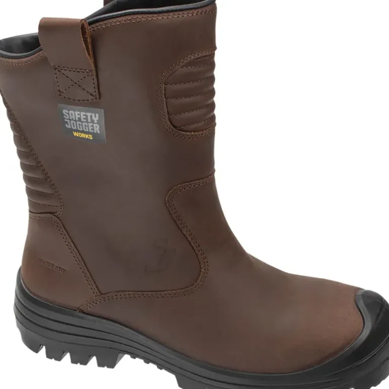 Bottes de sécurité Mayon S3S - Homme - Marron