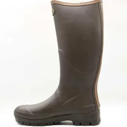 Bottes full zip Rambouillet caoutchouc marron 37 à 47