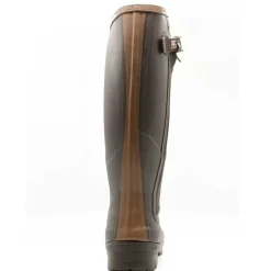 Bottes full zip Rambouillet caoutchouc marron 37 à 47