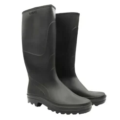 Bottes Kraft PVC recyclable doublure jersey noir 36 à 47