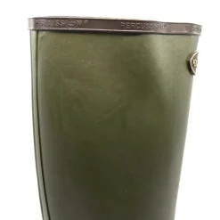 Bottes Marly antidérapantes caoutchouc naturel kaki 37 à 48