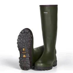 Bottes Mono Hunting Green confort caoutchouc kaki 40 à 46